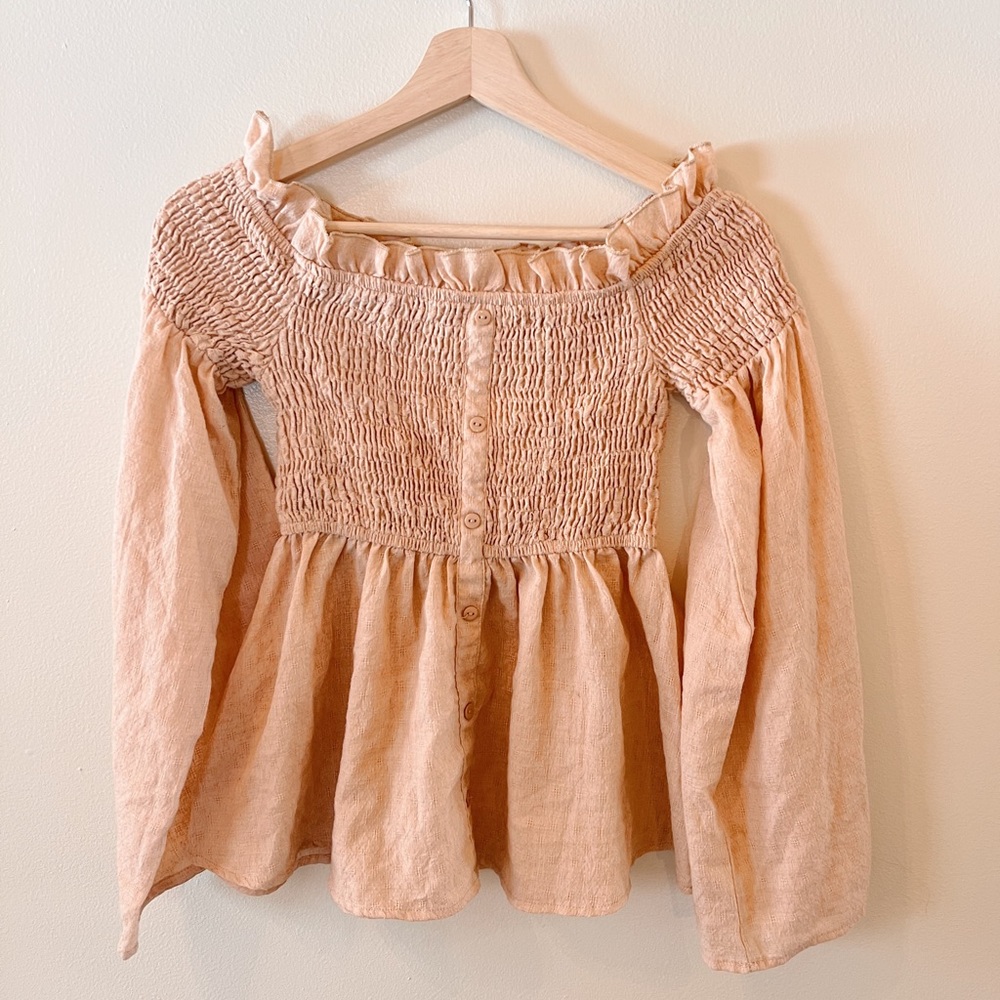 Revolve ShowPo Off the Shoulder Smocked
